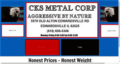 Desktop Screenshot of cksmetalcorp.com