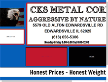 Tablet Screenshot of cksmetalcorp.com